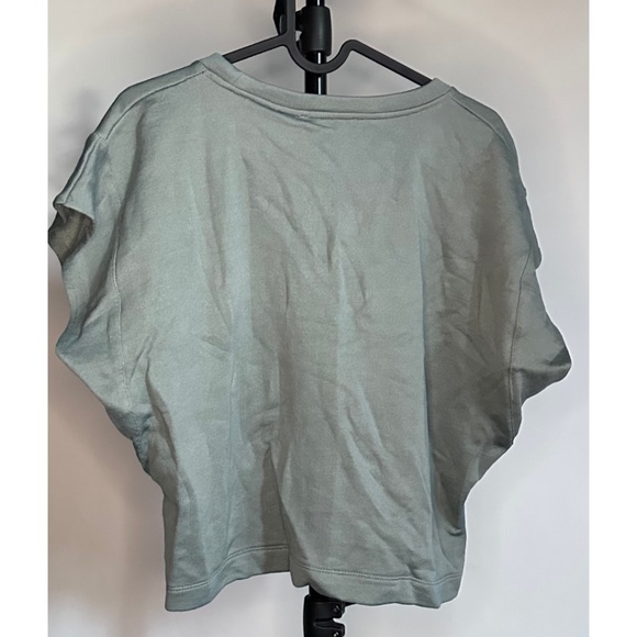 ZARA CROP grey green color. Brand New - Picture 3 of 3